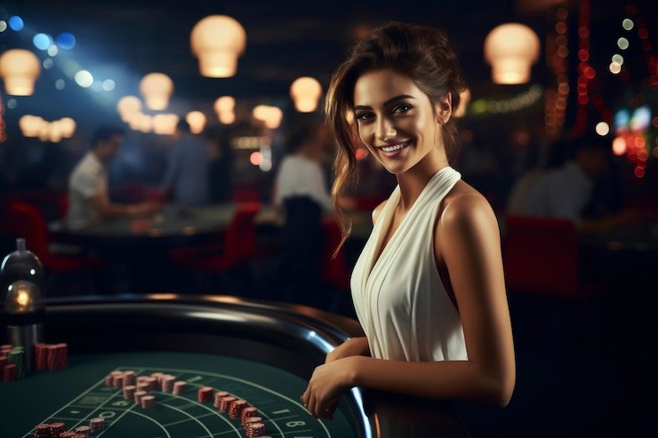 Pengguna mobile membaca panduan situs hiburan
